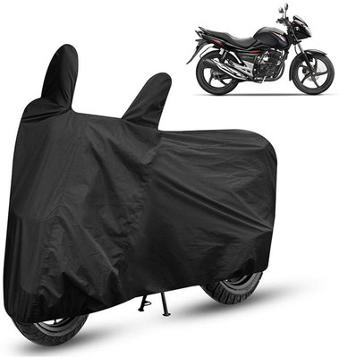 StoreXonline Two Wheeler Cover for Suzuki(GS 150R, Black)