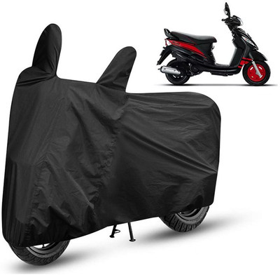 StoreXonline Two Wheeler Cover for Mahindra(Rodeo RZ, Black)