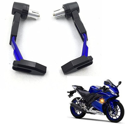 SELVIKE MOTORCYCLE ADJUSTABLE BRAKE CLUTCH LEVERS PROTECTOR FOR UNIVERSAL FOR BIKE AND SCOOTY BLUE Handlebar Hand Guard(Universal For Bike)