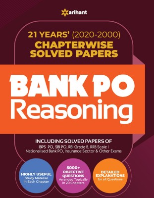 Bank PO Solved Papers Reasoning(English, Paperback, unknown)