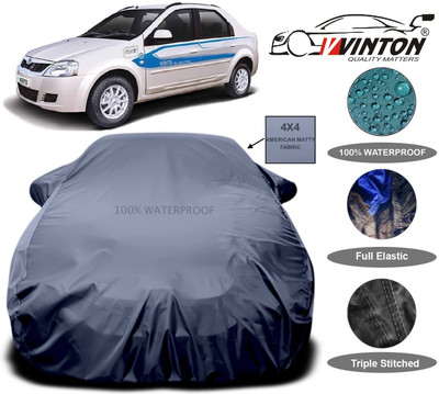 V VINTON Car Cover For Mahindra e-Verito(Grey)