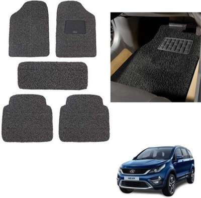 autokaar PVC, Rubber Standard Mat For  Tata Hexa(Grey, Black)