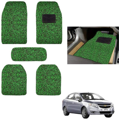 autokaar PVC, Rubber Standard Mat For  Chevrolet Sail(Green)