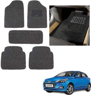 autokaar PVC, Rubber Standard Mat For  Hyundai Elite i20(Grey, Black)
