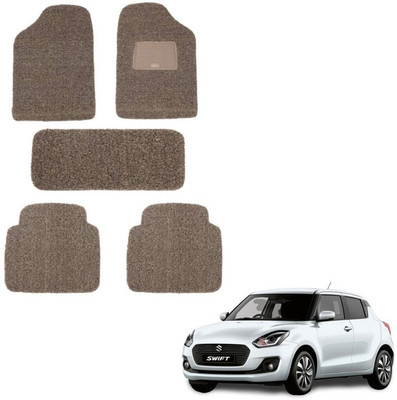 autokaar PVC, Rubber Standard Mat For  Maruti Swift(Beige, Brown)