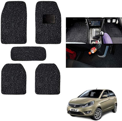 autokaar PVC, Rubber Standard Mat For  Tata Bolt(Black)