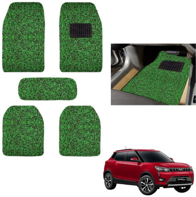 autokaar PVC, Rubber Standard Mat For  Mahindra XUV 300(Green)