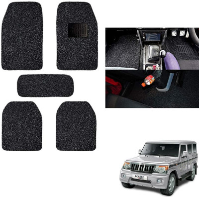 autokaar PVC, Rubber Standard Mat For  Mahindra Bolero(Black)