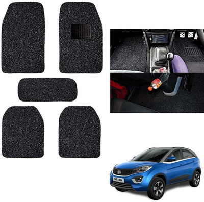 autokaar PVC, Rubber Standard Mat For  Tata Nexon(Black)