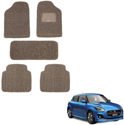 autokaar PVC, Rubber Standard Mat For  Maruti Swift(Beige, Brown)