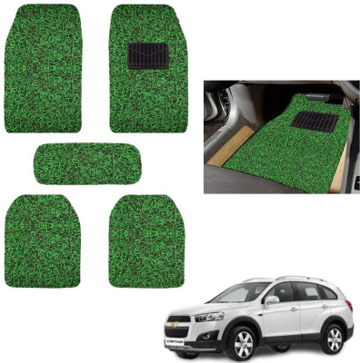 autokaar PVC, Rubber Standard Mat For  Chevrolet Captiva(Green)