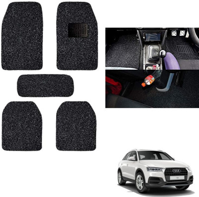 autokaar PVC, Rubber Standard Mat For  Audi Q3(Black)