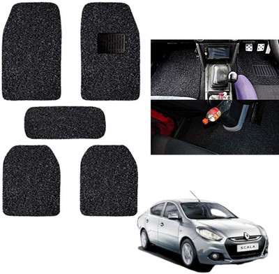 autokaar PVC, Rubber Standard Mat For  Renault Scala(Black)