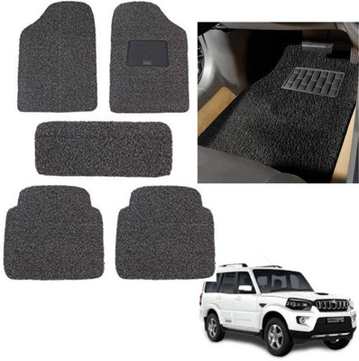 autokaar PVC, Rubber Standard Mat For  Mahindra Scorpio(Grey, Black)