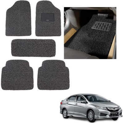 autokaar PVC, Rubber Standard Mat For  Honda City i-Vtec(Grey)