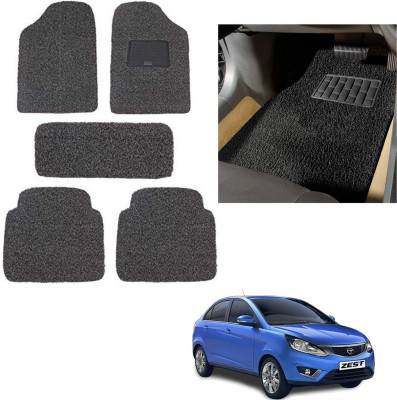 autokaar PVC, Rubber Standard Mat For  Tata Zest(Grey, Black)