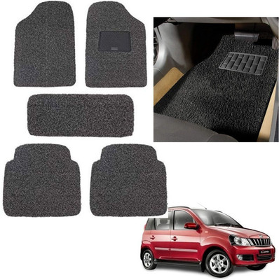 autokaar PVC, Rubber Standard Mat For  Mahindra Quanto(Grey, Black)