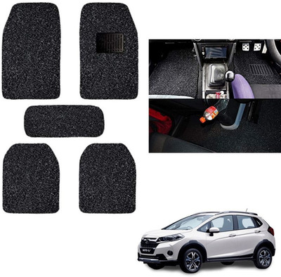 autokaar PVC, Rubber Standard Mat For  Honda WR-V(Black)