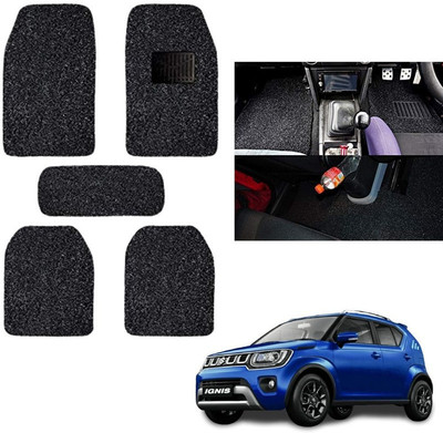 autokaar PVC, Rubber Standard Mat For  Maruti Ignis(Black)