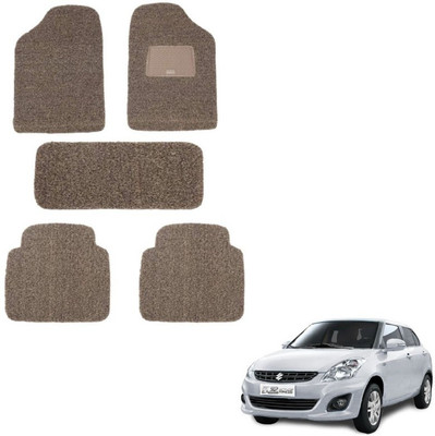 autokaar PVC, Rubber Standard Mat For  Maruti Swift Dzire(Beige, Brown)