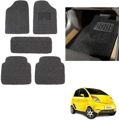 autokaar PVC, Rubber Standard Mat For  Tata Nano(Grey, Black)