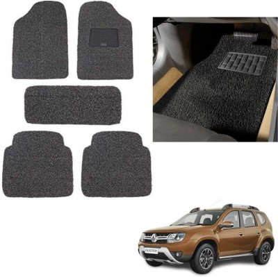 autokaar PVC, Rubber Standard Mat For  Renault Duster(Grey, Black)