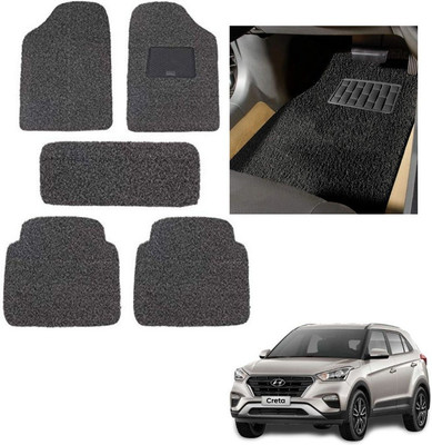 autokaar PVC, Rubber Standard Mat For  Hyundai Creta(Grey, Black)