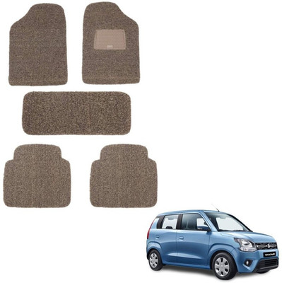 autokaar PVC, Rubber Standard Mat For  Maruti WagonR(Beige, Brown)