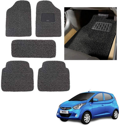 autokaar PVC, Rubber Standard Mat For  Hyundai Eon(Grey, Black)