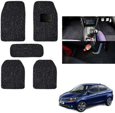 autokaar PVC, Rubber Standard Mat For  Tata Tigor(Black)