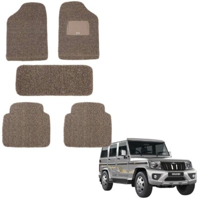 autokaar PVC, Rubber Standard Mat For  Mahindra Bolero(Beige, Brown)