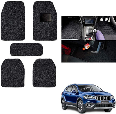 autokaar PVC, Rubber Standard Mat For  Maruti S-Cross(Black)
