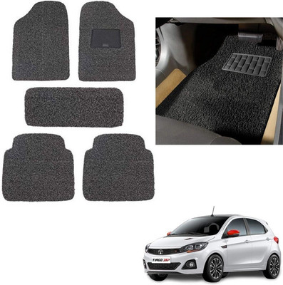 autokaar PVC, Rubber Standard Mat For  Tata Tiago(Grey, Black)