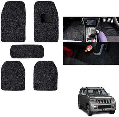 autokaar PVC, Rubber Standard Mat For  Mahindra TUV-300(Black)