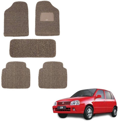 autokaar PVC, Rubber Standard Mat For  Maruti Zen(Beige, Brown)