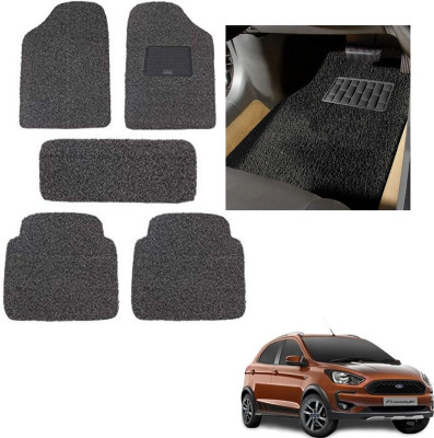 autokaar PVC, Rubber Standard Mat For  Ford Freestyle(Grey, Black)
