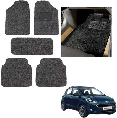 autokaar PVC, Rubber Standard Mat For  Hyundai Grand i10 Nios(Grey, Black)