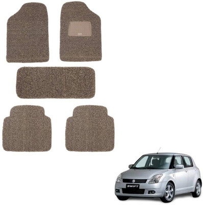 autokaar PVC, Rubber Standard Mat For  Maruti Swift(Beige, Brown)