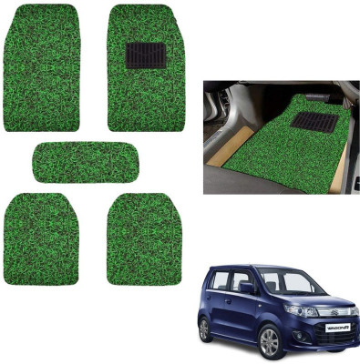 autokaar PVC, Rubber Standard Mat For  Maruti WagonR Stingray(Green, Black)
