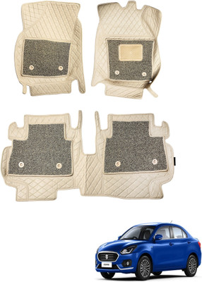Euro Care Leatherite 7D Mat For  Maruti Suzuki Swift Dzire(Beige)