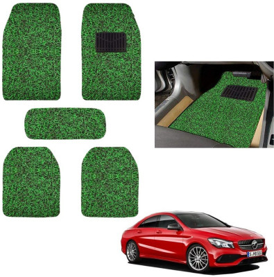 autokaar PVC, Rubber Standard Mat For  Mercedes Benz CLA-Class(Green, Black)