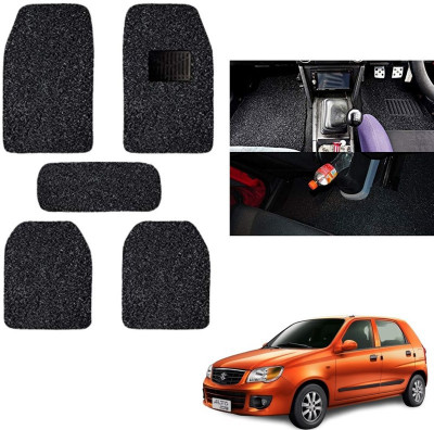 autokaar PVC, Rubber Standard Mat For  Maruti Alto K10(Black)