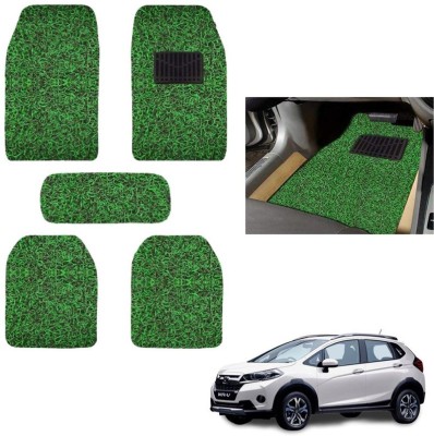 autokaar PVC, Rubber Standard Mat For  Honda WR-V(Green)