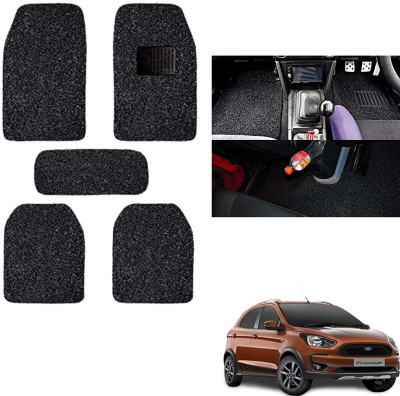 autokaar PVC, Rubber Standard Mat For  Ford Freestyle(Black)