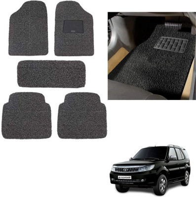 autokaar PVC, Rubber Standard Mat For  Tata Safari Storme(Grey, Black)