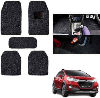 autokaar PVC, Rubber Standard Mat For  Honda WR-V(Black)