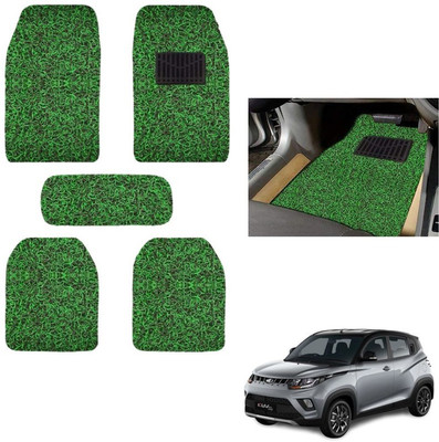 autokaar PVC, Rubber Standard Mat For  Mahindra KUV 100(Green)
