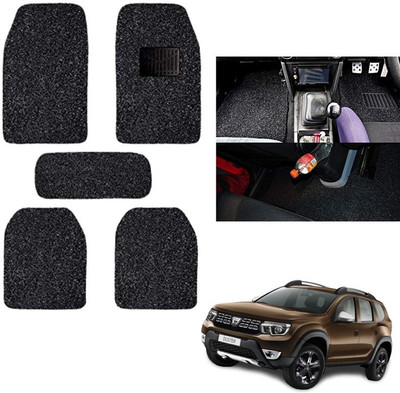 autokaar PVC, Rubber Standard Mat For  Renault Duster(Black)