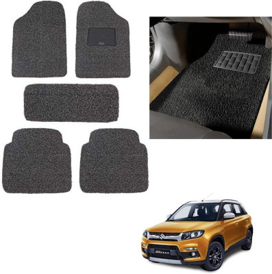 autokaar PVC, Rubber Standard Mat For  Maruti Vitara Brezza(Grey, Black)
