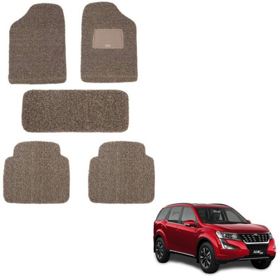 autokaar PVC, Rubber Standard Mat For  Mahindra XUV 500(Beige, Brown)